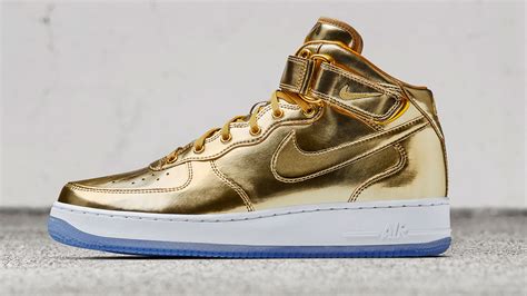 nike air force goldenes nike zeichen|Nike Air Force 1 gold stock.